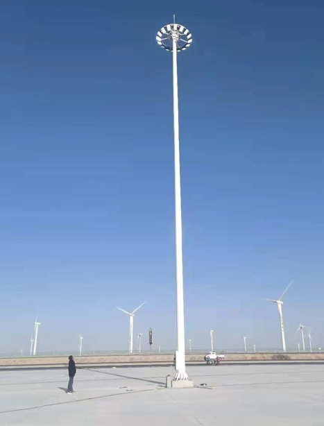 瓜州高速路服务区贺兰高杆灯项目